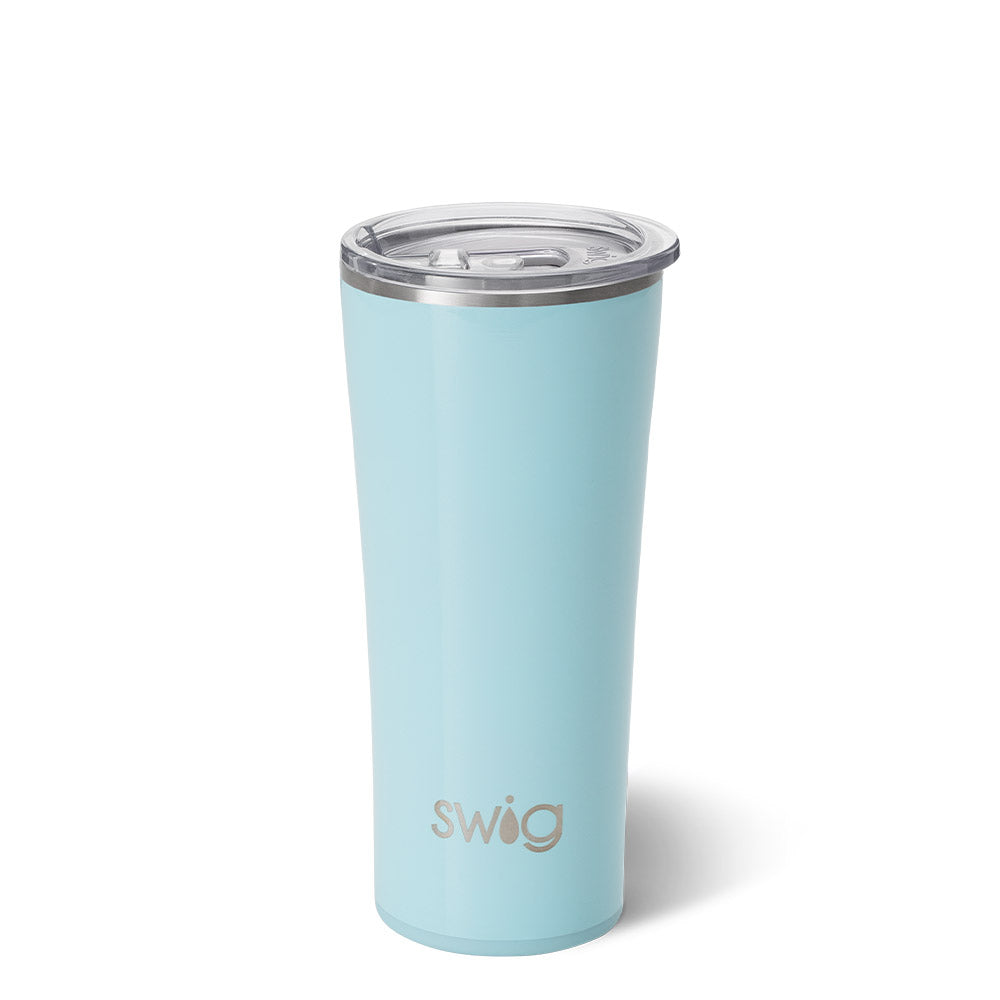 Swig Life Travel Mug with Handle - Hayride Insulated Stainless Steel - 22oz - Dishwasher Safe with A Non-Slip Base