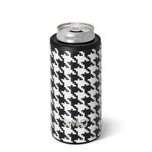 Load image into Gallery viewer, SWIG, 12 OZ. SKINNY CAN COOLER-HOUNDSTOOTH
