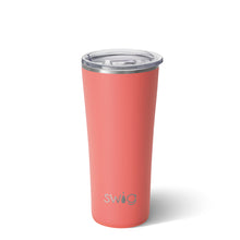 Load image into Gallery viewer, SWIG, 22 OZ. STAINLESS STEEL TUMBLER-MATTE CORAL
