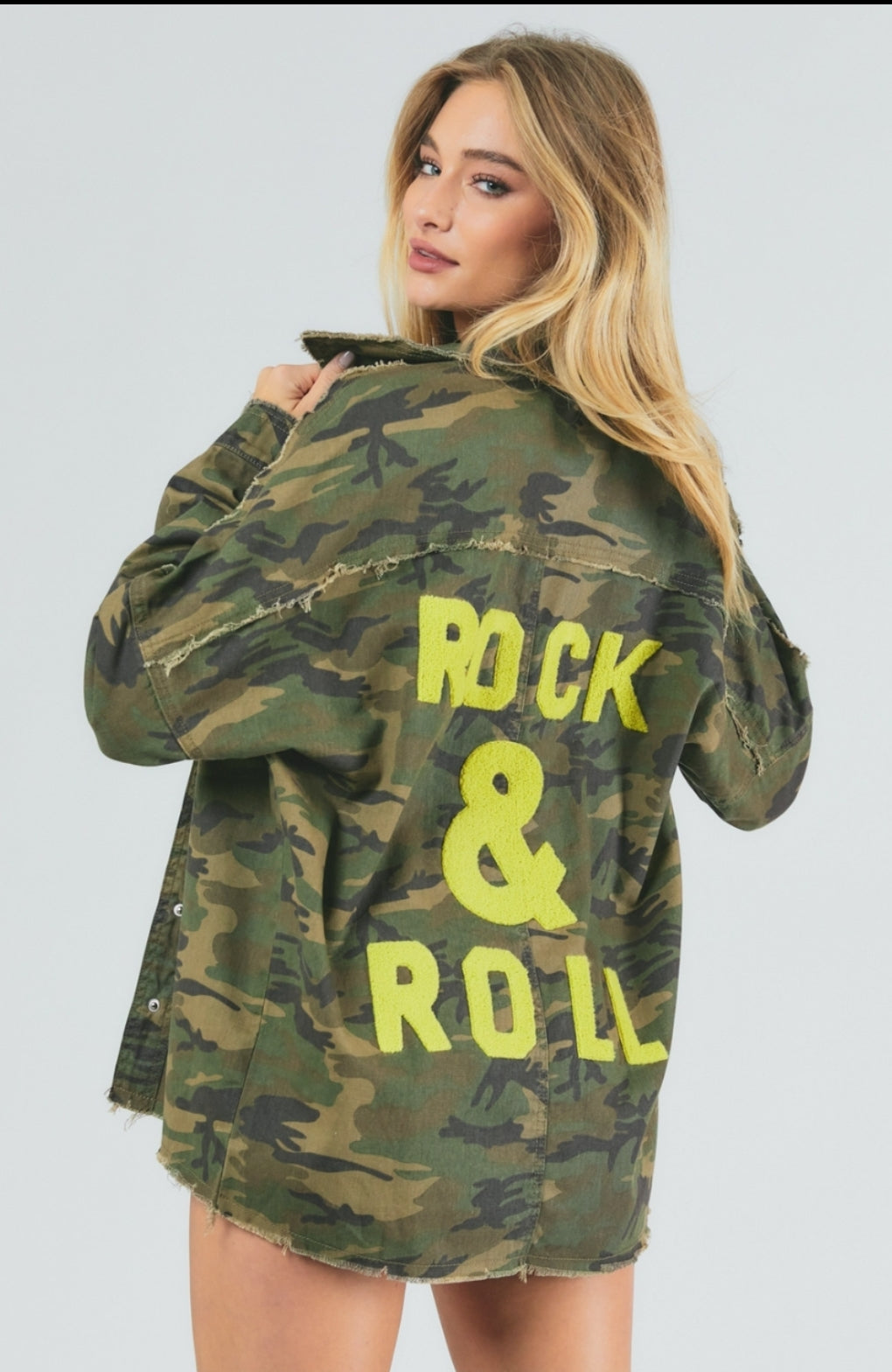 ROCK & ROLL CAMO JACKET