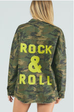 Load image into Gallery viewer, ROCK &amp; ROLL CAMO JACKET
