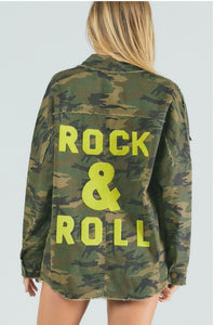 ROCK & ROLL CAMO JACKET