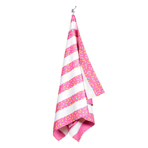 DOCK & BAY  XL- CUPCAKE SPRINKLES QUICK DRY BEACH TOWEL