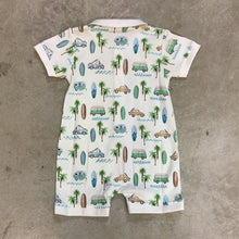 Load image into Gallery viewer, SUMMER PARADISE POLO ROMPER  - 12/18m

