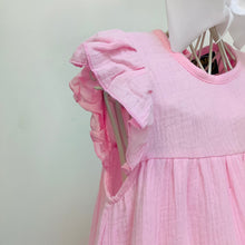 Load image into Gallery viewer, MIA MUSLIN DRESS-PINK
