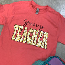 Load image into Gallery viewer, GROOVY TEACHER TEE
