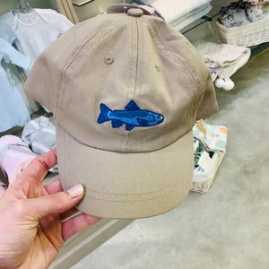 TODDLER FISH EMBROIDERY HAT