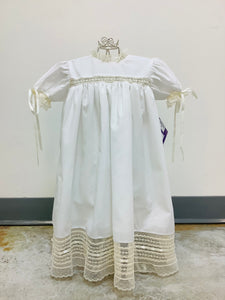ANTIQUE WHITE ADELAIDE DRESS