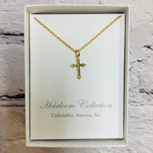 Load image into Gallery viewer, DAINTY CROSS NECKLACE

