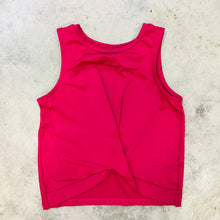 Load image into Gallery viewer, KNOT TANK TOP -  HOT PINK
