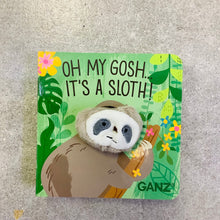 Load image into Gallery viewer, SLOTH FINGER PUPPET BOOK
