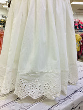 Load image into Gallery viewer, EVERLY WHITE EYELET DRESS
