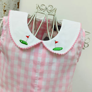 GOLF EMBROIDERY DRESS