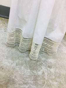 ANTIQUE WHITE ADELAIDE DRESS