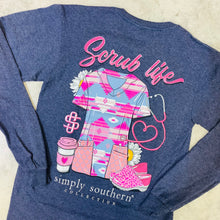 Load image into Gallery viewer, SCRUB LIFE LONG SLEEVE TEE
