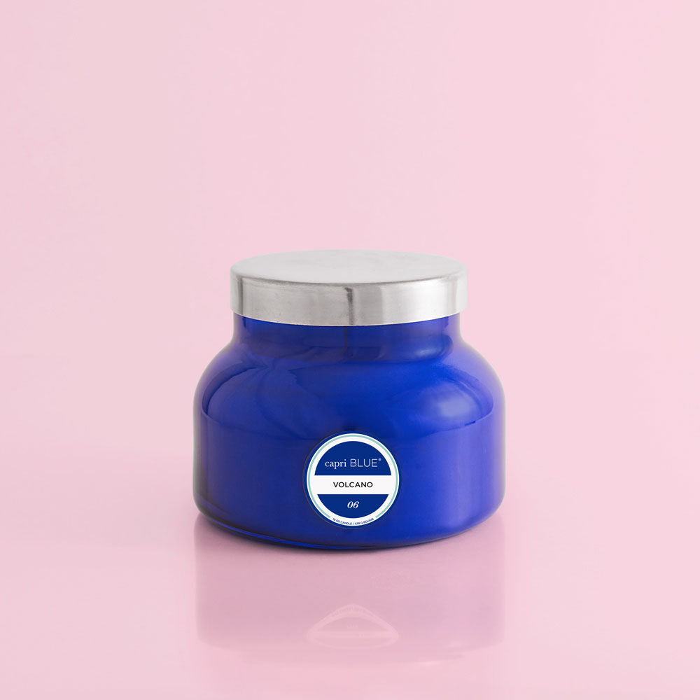 CAPRI BLUE VOLCANO PETITE JAR