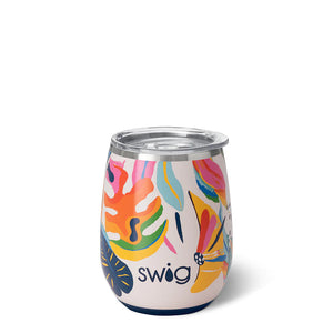 SWIG 14 OZ. STEMLESS STAINLESS STEEL CUP-CALYPSO