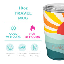 Load image into Gallery viewer, SWIG 18 OZ STAINLESS TRAVEL MUG - SUN DANCE
