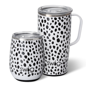 SWIG, 14 OZ. STEMLESS STAINLESS STEEL CUP-SPOT ON
